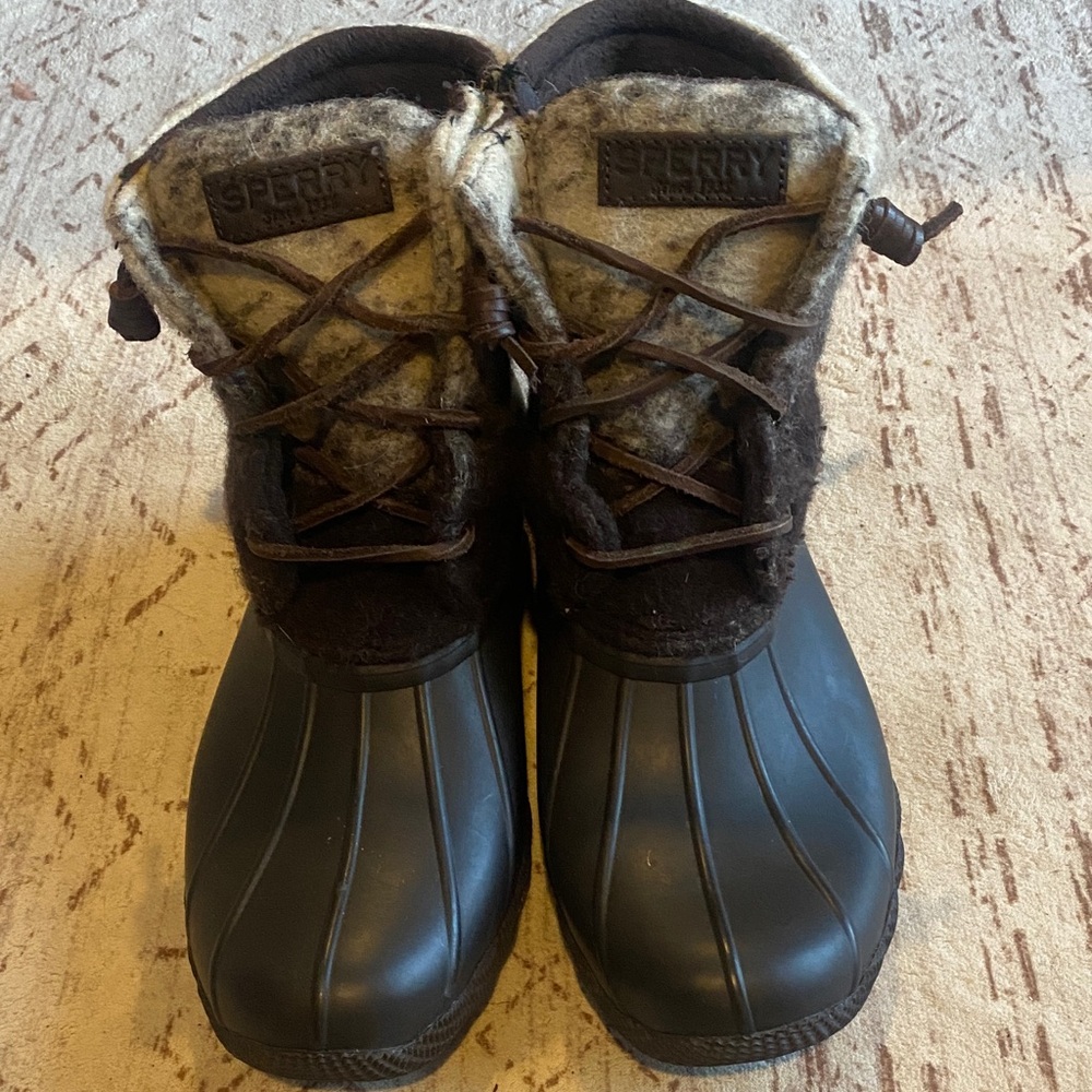 Sperry  Brown Waterproof Boots
